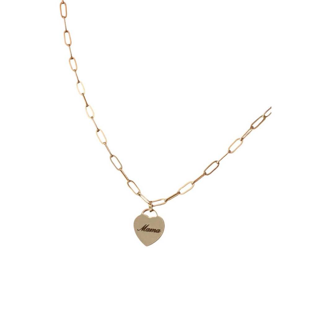 NEW ALV JEWELS women's mama necklace in gold